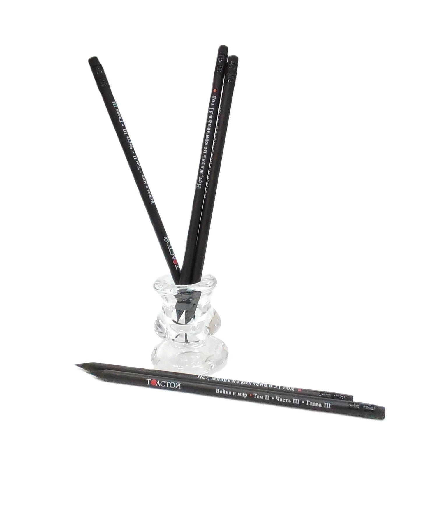 картинка Карандаш "ТолстойФест" чёрный