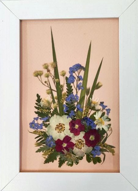 картинка Картина флористическая 10*15см  композ.5