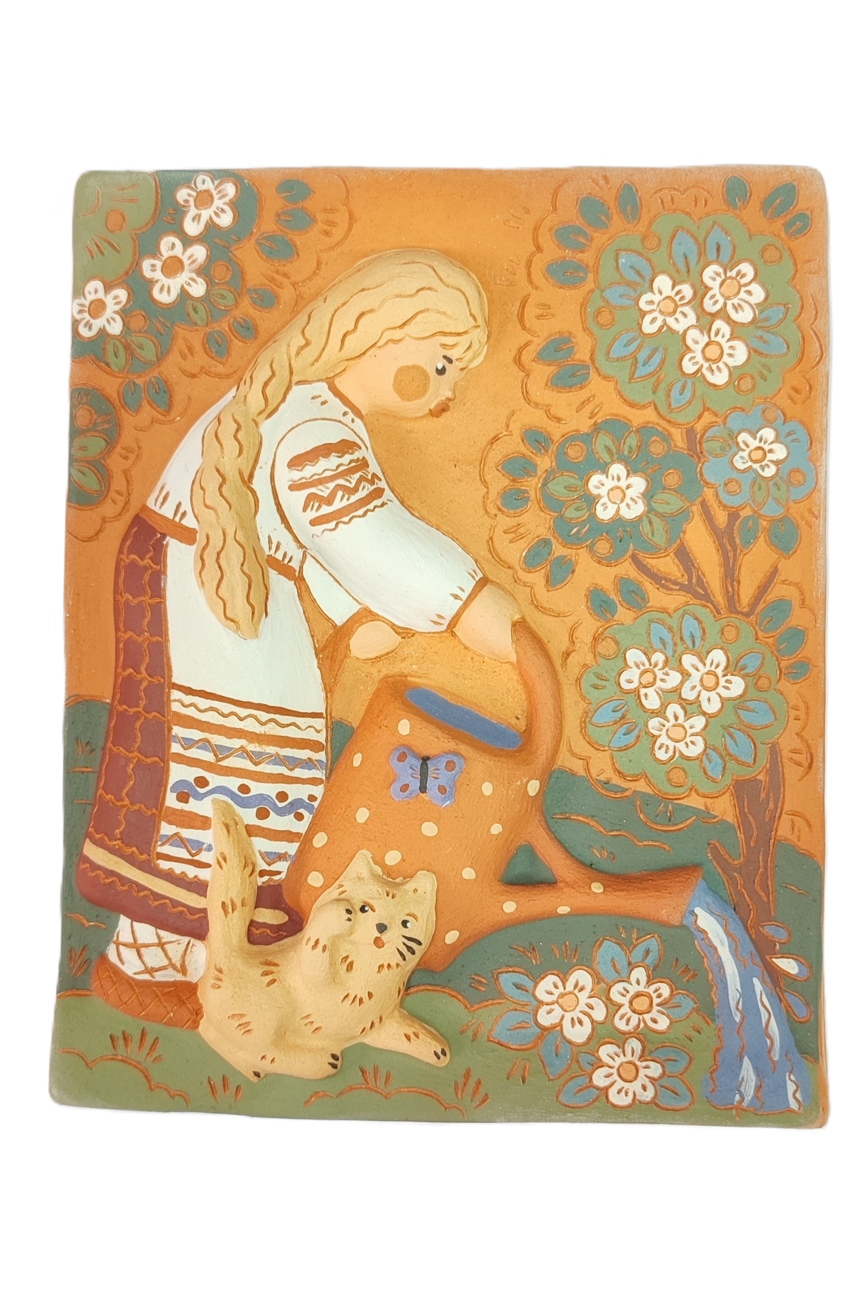 картинка Плакетка декоративная керамическая ПЛДТА -2