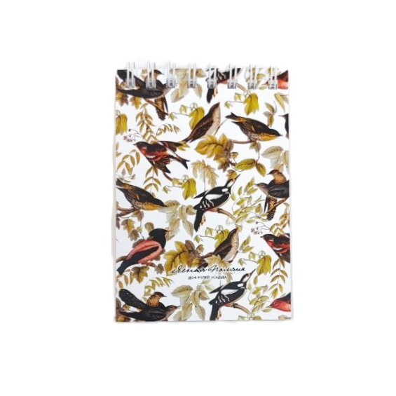 картинка Блокнот "Ясная Поляна" 72*105мм  "Птицы.."