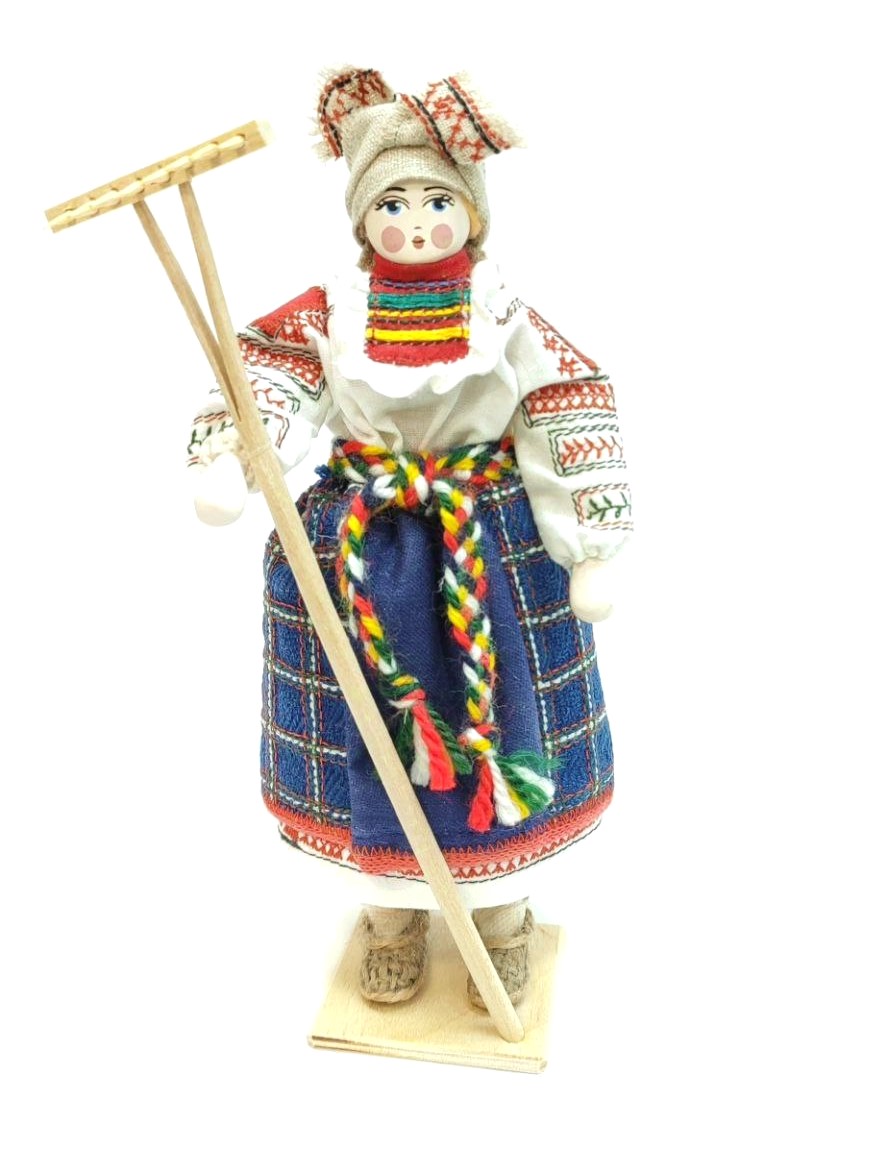 картинка Кукла-скелетец в женском костюме изд.3