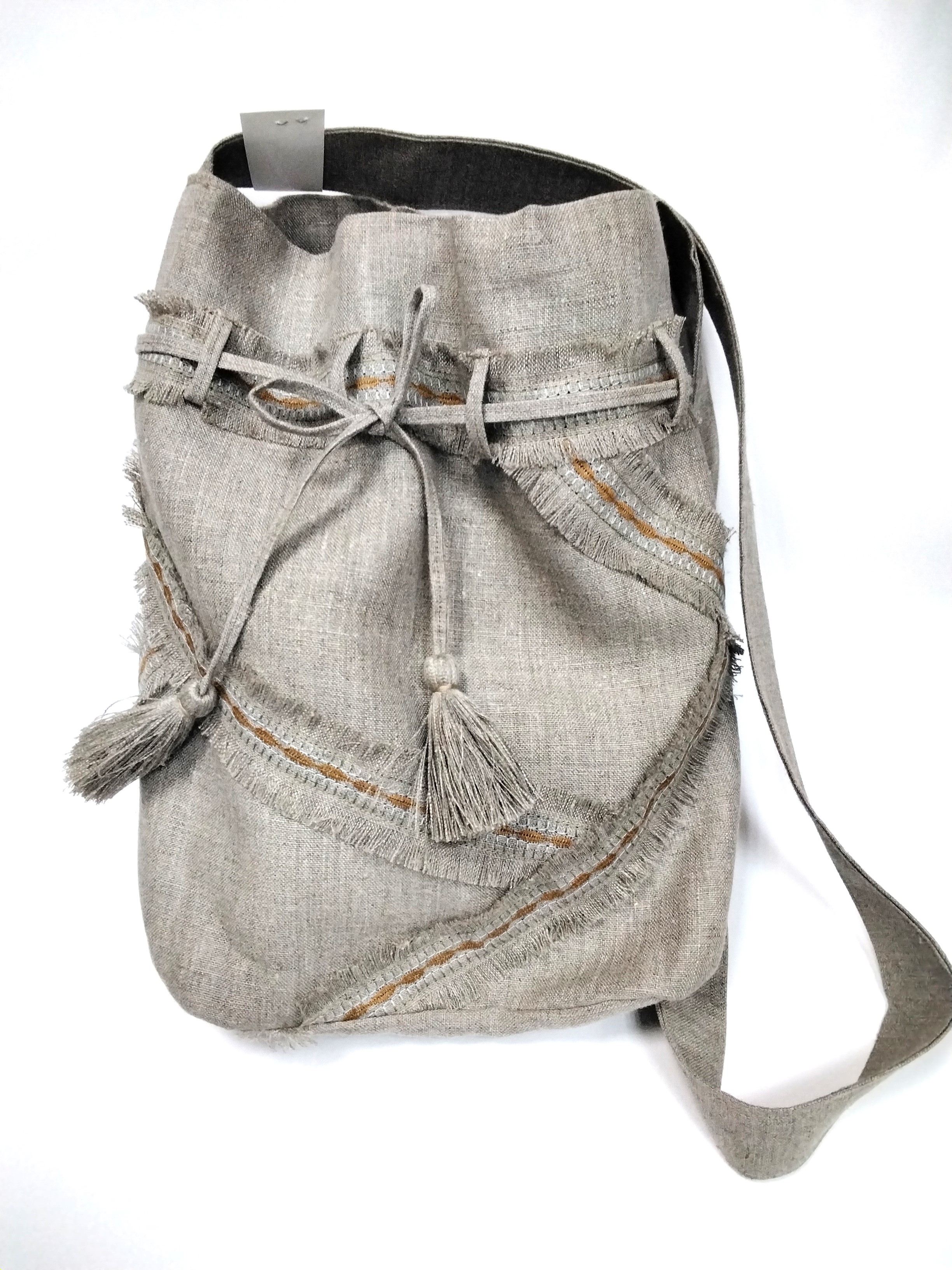 картинка Сумка из бортовки  орнамент1