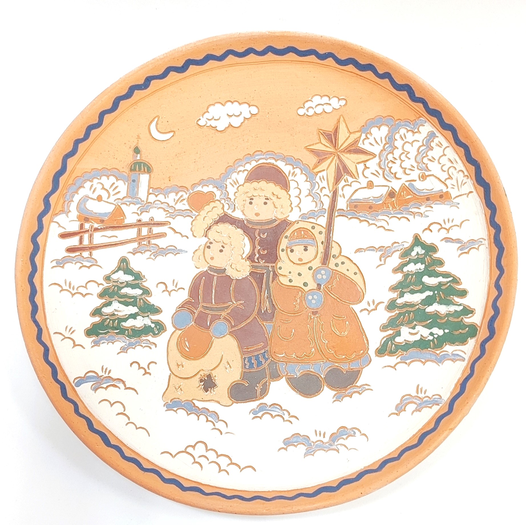 картинка Тарелка декоративная керамическая ТДА - 3 рис.3