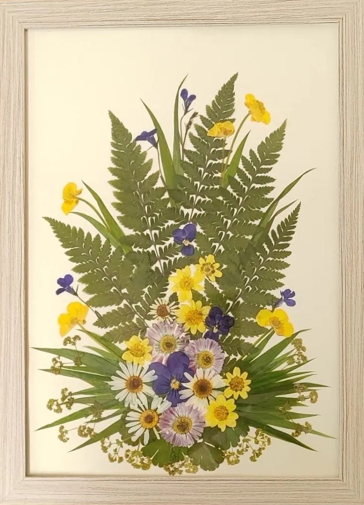 Картина флористическая  20*30см композ.5
