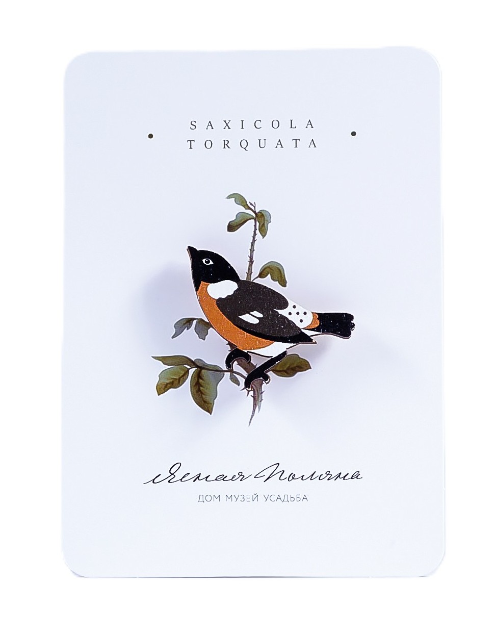 картинка Значок на подложке "Птицы" Чекан