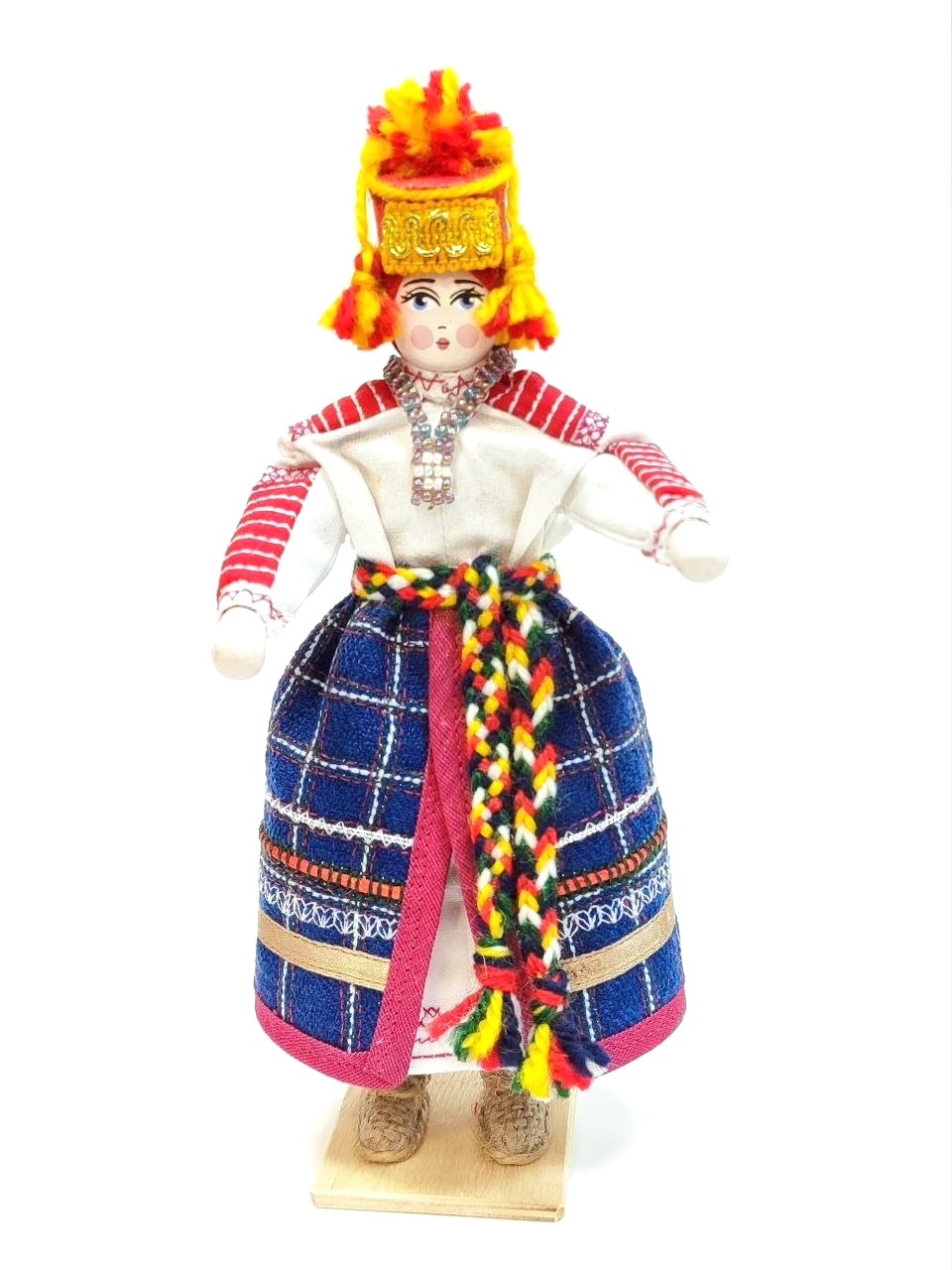 картинка Кукла-скелетец в женском костюме изд.2