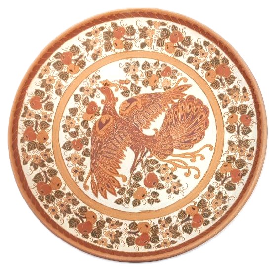 картинка Тарелка большая коллекционная  рис.1