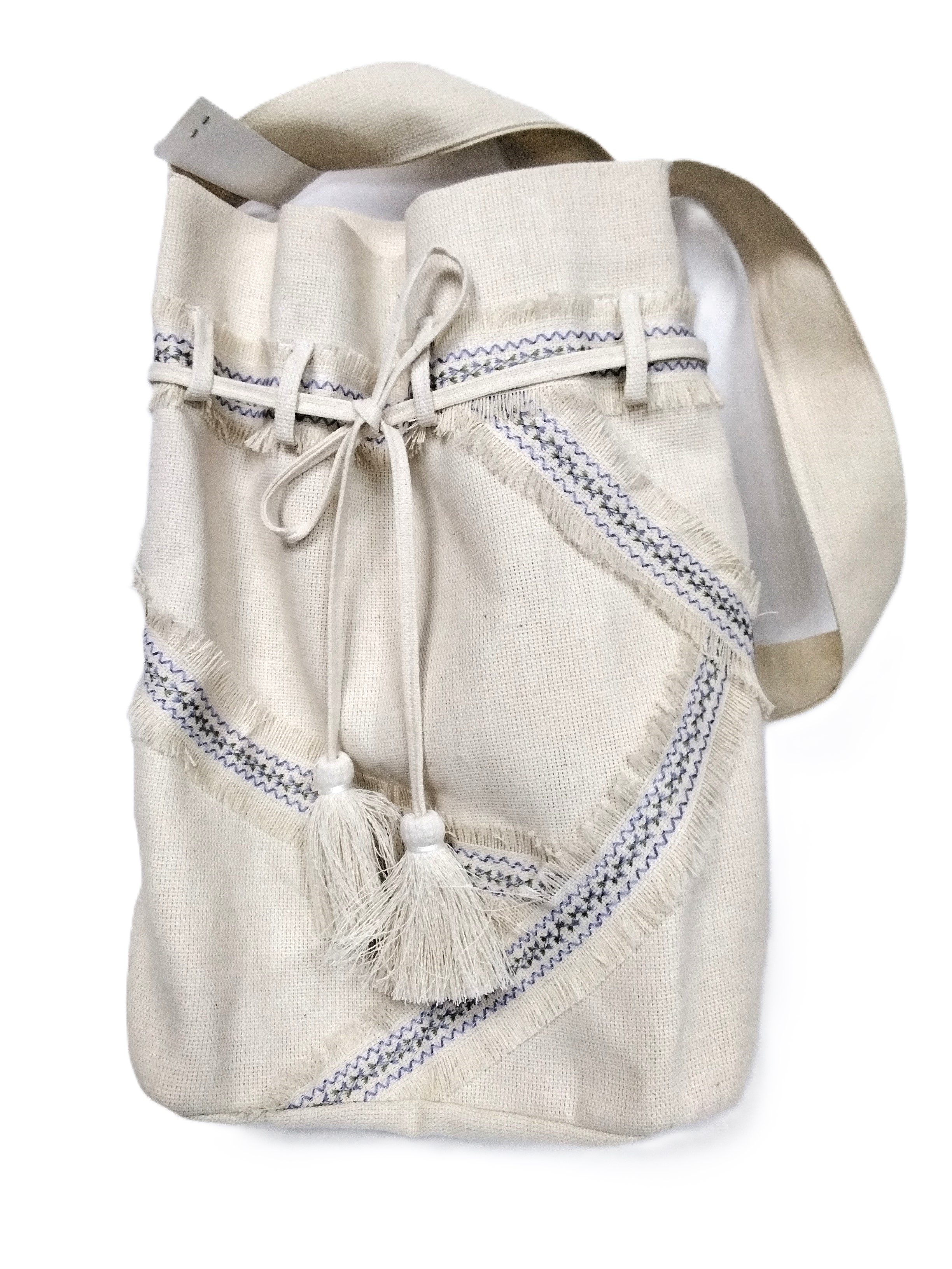 картинка Сумка из двунитки орнамент 1