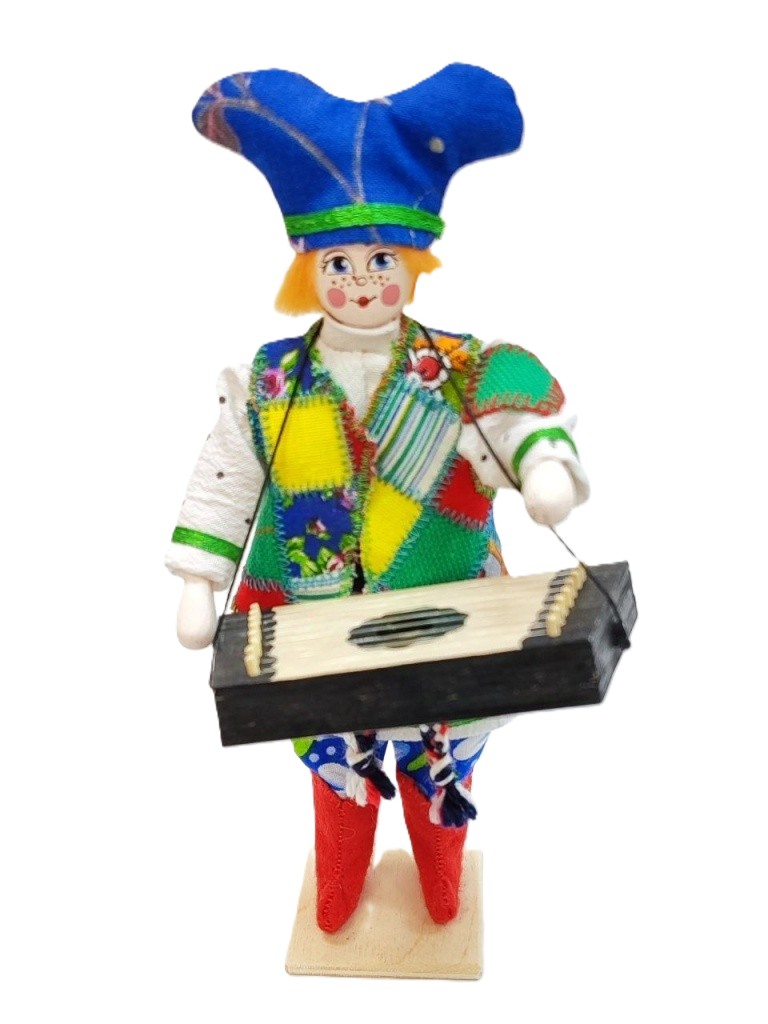 картинка Кукла-скелетец "Скоморох" изд.1