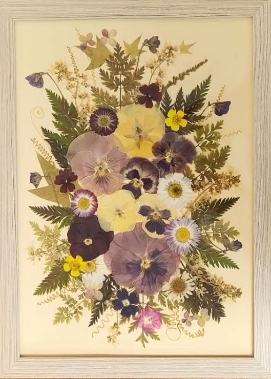 Картина флористическая  20*30см композ.4