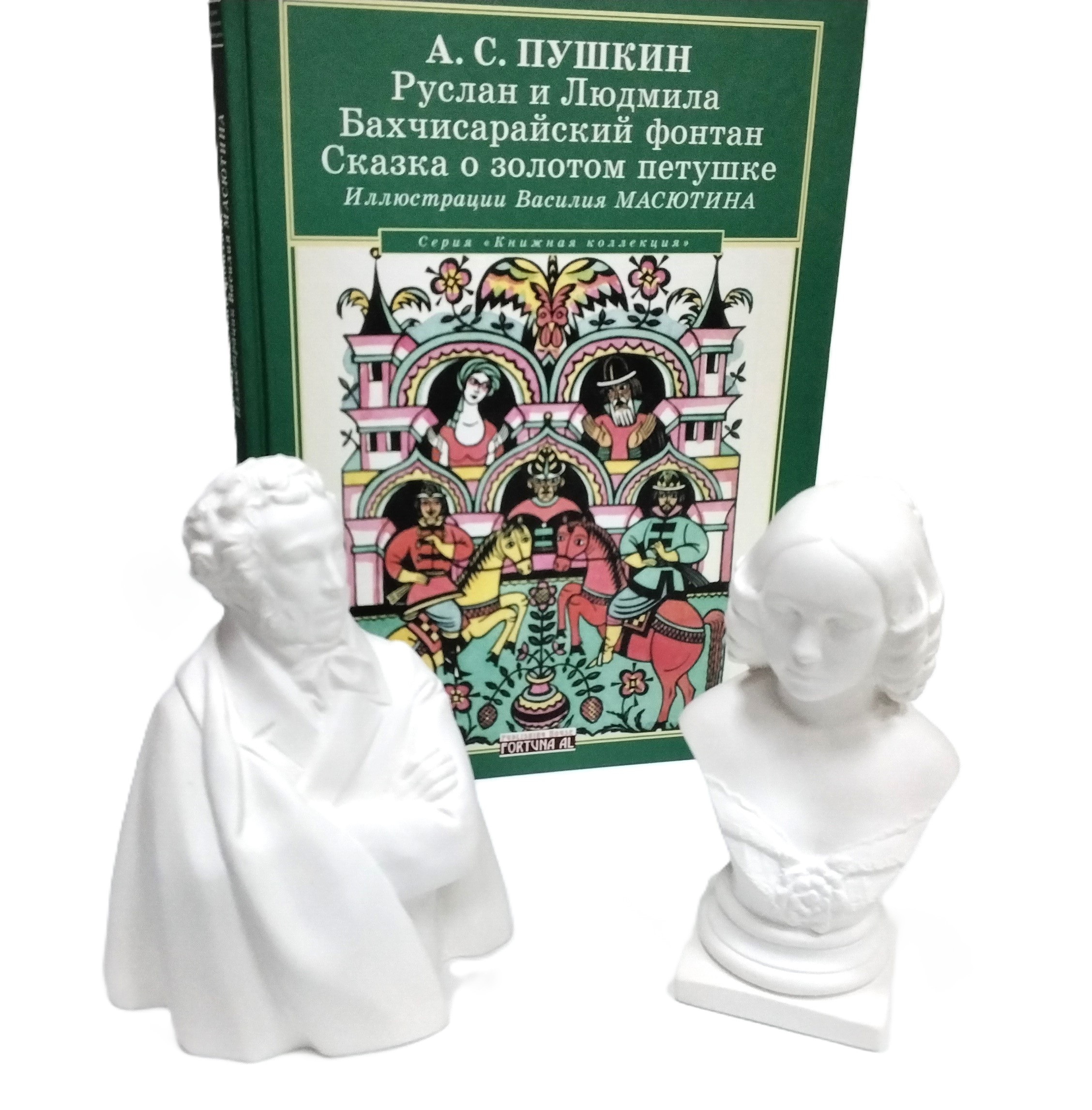 картинка Бюст Н.Н.Гончаровой малый , жены и музы А.С. Пушкина