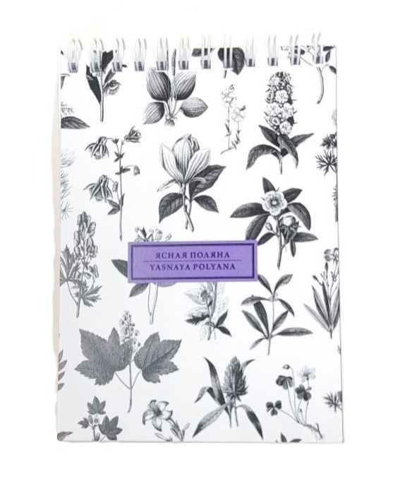 картинка Блокнот "Ясная Поляна" 105*148мм Ботаника