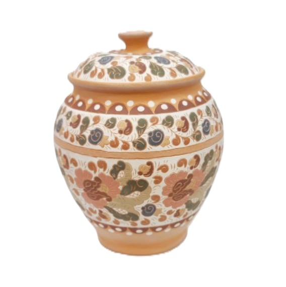 картинка Ваза с ангобной росписью 